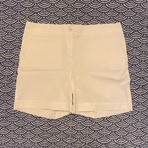 White Talbots shorts
